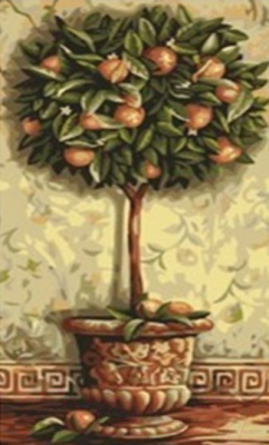 Картина по номерам Menglei Апельсиновое дерево (MY003)