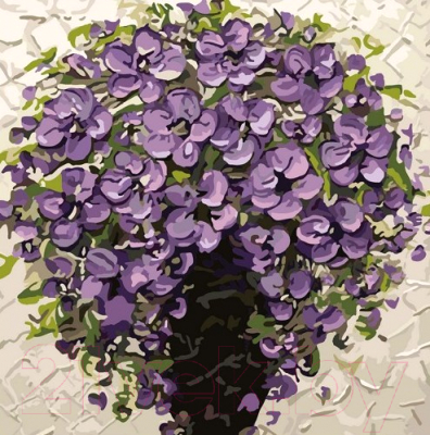 Картина по номерам Picasso Фиолетовый букет (PC4040005)