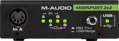 Аудиоинтерфейс M-Audio Midisport 2x2 Anniversary Edition
