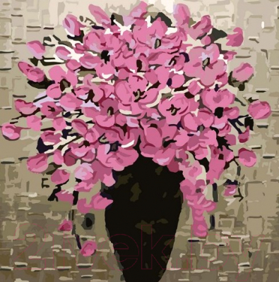 Картина по номерам Picasso Розовый букет (PC4040007)