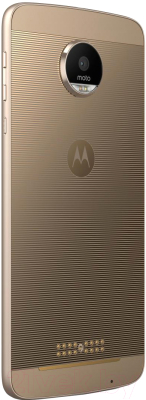 Смартфон Motorola Moto Z XT1650-03 32GB Dual Sim / SM4389AD1U1 (белый/золото)