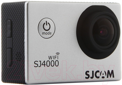 Экшн-камера SJCAM SJ4000 WiFi / 44684 (серебристый)