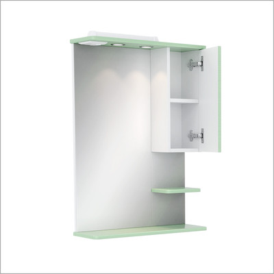 

Шкаф с зеркалом для ванной, Элита 60.01