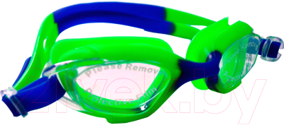 Очки для плавания Sabriasport G869 (салатовый/синий)