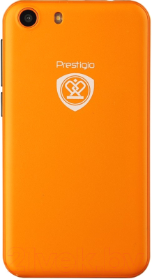 Смартфон Prestigio Wize L3 3403 Duo / PSP3403DUOORANGE (оранжевый)