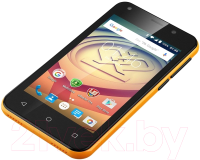 Смартфон Prestigio Wize L3 3403 Duo / PSP3403DUOORANGE (оранжевый)