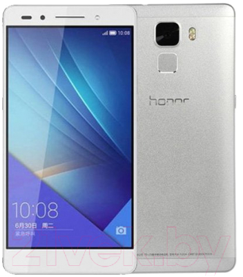 Смартфон Honor 7 Dual 16GB (серебристый)