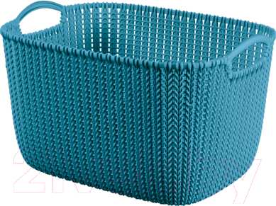 Корзина Curver Knit L 03670-X65-00 / 230814 (морская волна)