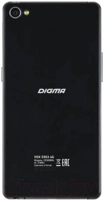 Смартфон Digma Vox S503 4G 16Gb (черный/серый)