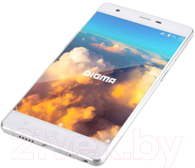 Смартфон Digma Vox S503 4G 16Gb (белый/серебристый)