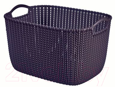 Корзина Curver Knit L 03670-X66-00 / 230117 (фиолетовый)