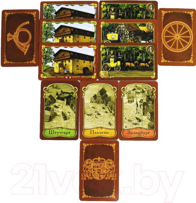 Настольная игра Мир Хобби Королевская Почта 1524 (2-е русское издание)