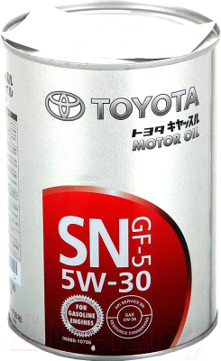 Моторное масло Toyota Motor Oil SN/CF GF-5 5W30 / 0888010706 (1л)