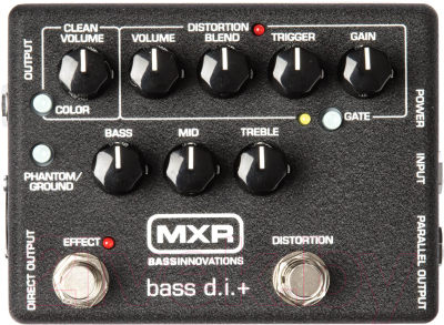 Педаль электрогитарная MXR M80 Bass Distortion+