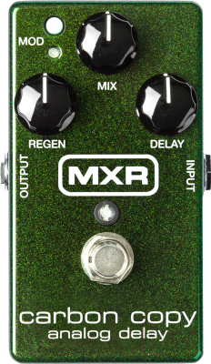 

Педаль электрогитарная MXR, M169 Carbon Copy Delay