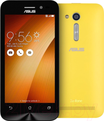 Смартфон Asus Zenfone Go LTE / ZB450KL-1E039RU (желтый)