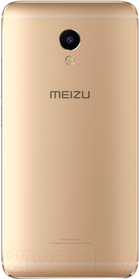 Смартфон Meizu M3E 32GB (золото/белый)