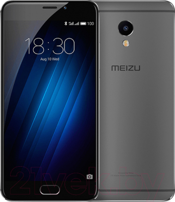Смартфон Meizu M3E 32GB (серый/черный)