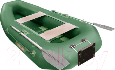 Надувная лодка Мнев и Ко Мурена 270 MR2 (зеленый)