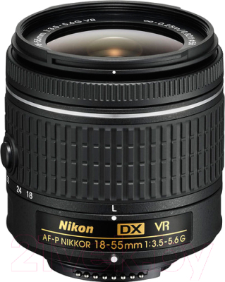 Зеркальный фотоаппарат Nikon D3400 Kit AF-P 18-55mm VR (красный)