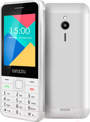 Мобильный телефон Ginzzu M108 Dual (белый)