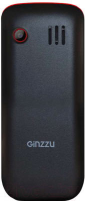 Мобильный телефон Ginzzu M201 Dual (черный/красный)
