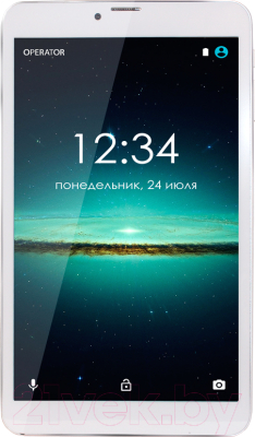 Планшет Ginzzu GT-8005 8Gb 3G (серебристый)