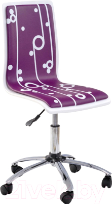 Кресло детское Halmar Fun 4 (фиолетовый)