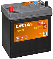 

Автомобильный аккумулятор Deta, Power DB357