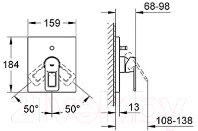 Смеситель GROHE Quadra 19456000