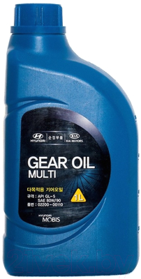 Трансмиссионное масло Hyundai/KIA Gear Oil Multi 80W90 / 0220000110 (1л)