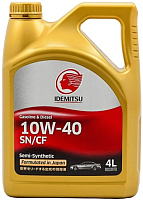 Моторное масло Idemitsu 10W40 SN/CF / 30015045-746 (4л) - 