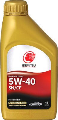 Моторное масло Idemitsu 5W40 SN/CF / 30015046-724 (1л)