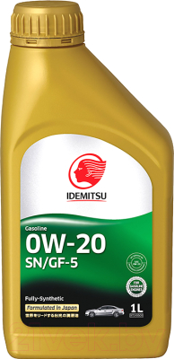 Моторное масло Idemitsu 0W20 SN/GF-5 / 30021328-724 (1л)