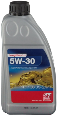Моторное масло Febi Bilstein SAE 5W30 Longlife Plus / 32945 (1л)