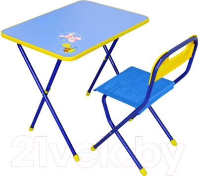 Комплект мебели с детским столом Ника КА1 Алина (бук)