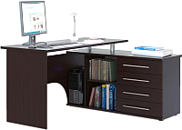Компьютерный стол Сокол-Мебель КСТ-109 (правый, венге) - 