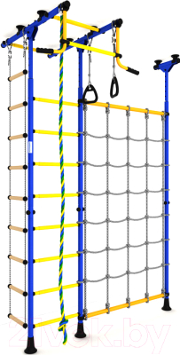 Детский спортивный комплекс Romana R3 ДСКМ-3-8.06.Т.490.01-65 (синий/желтый)