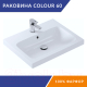 Миниатюра изображения товара Умывальник Cersanit Colour Col 60B (S-UM-COL60/1-w)