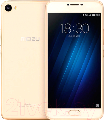 Смартфон Meizu U10 16GB / U680A (золото)