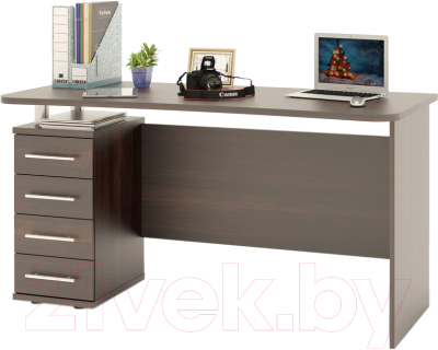 Письменный стол Сокол-Мебель КСТ-105.1 (венге)