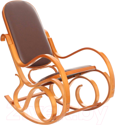 Кресло-качалка Calviano Relax M198 (эко-кожа цельная)