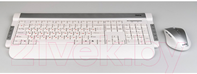 Клавиатура+мышь Dialog Katana KMRLK-0517U (белый)