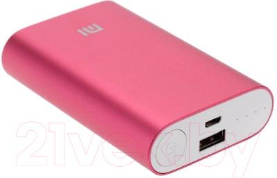 Портативное зарядное устройство Xiaomi Mi Power Bank 10000mAh / VXN4098CN (красный)