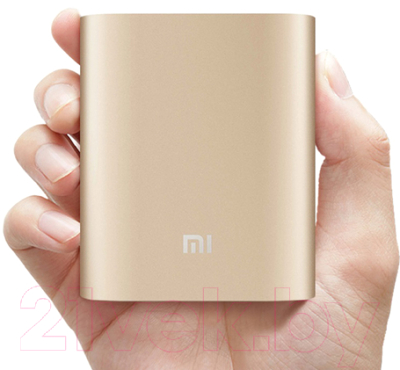Портативное зарядное устройство Xiaomi Mi Power Bank 10000mAh / VXN4097CN (золото)