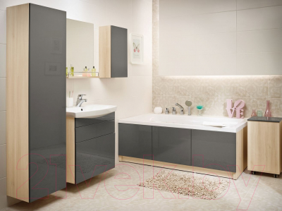 Изображение товара Тумба под умывальник Cersanit Smart / P-SU-SMA-CO40/Gr (серый, для Como 40)