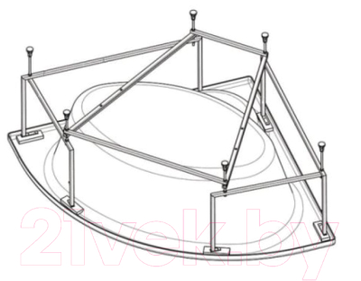 Каркас Cersanit Venus K-RW-VENUS140