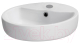 Миниатюра изображения товара Умывальник Cersanit Caspia Ring 44 (S-UM-CAS44/1-R-w)