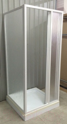 Душевая стенка BAS Сантра 185x80 (закаленное стекло)