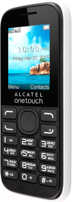 Мобильный телефон Alcatel One Touch 1054D (белый)
